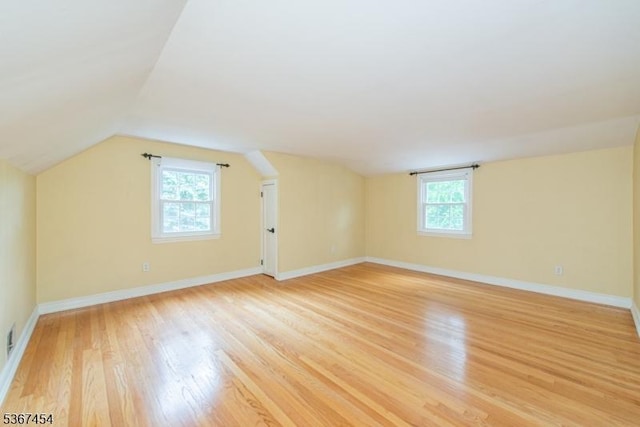 88 Overlook Ave, East Hanover Twp, NJ 07936 - additional living space featuring light wood-style floors and lofted ceiling