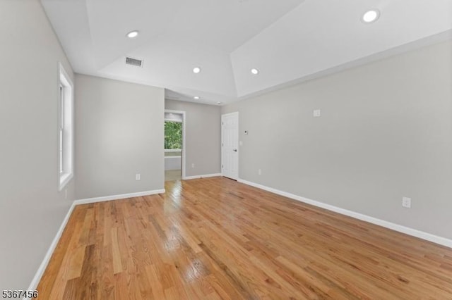 331 W Ln, Clark Twp, NJ 07066 - spare room featuring light wood-style flooring and recessed lighting