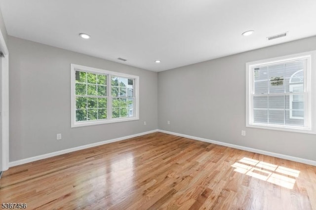 331 W Ln, Clark Twp, NJ 07066 - spare room with light wood-type flooring and recessed lighting