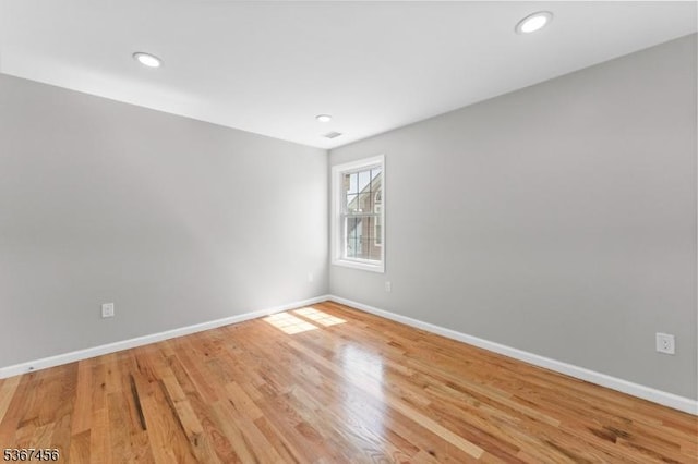 331 W Ln, Clark Twp, NJ 07066 - unfurnished room featuring light wood-style flooring and recessed lighting