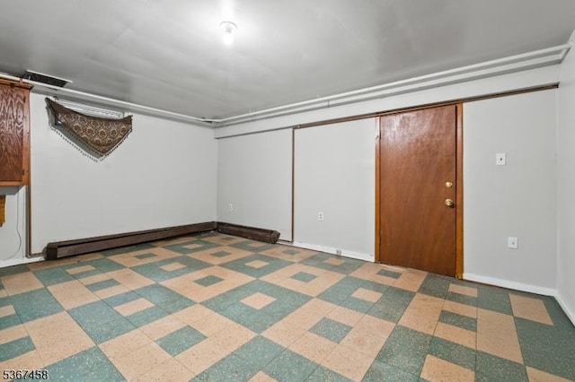917 Tompkins Ave, South Plainfield Boro, NJ 07080 - finished below grade area featuring baseboards