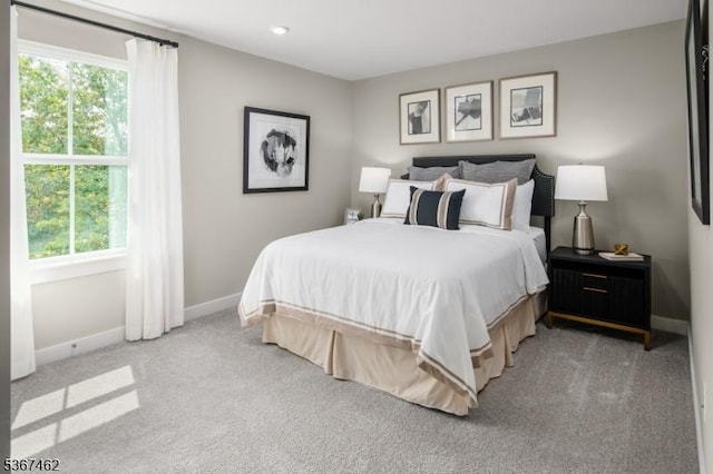 7 Glacier Way, Union Twp, NJ 08867 - bedroom with light carpet, multiple windows, and recessed lighting