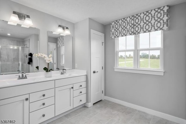 7 Glacier Way, Union Twp, NJ 08867 - full bathroom with double vanity and a shower stall