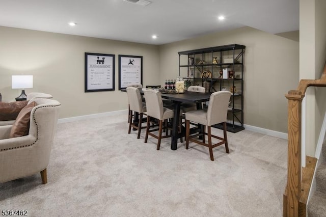7 Glacier Way, Union Twp, NJ 08867 - dining room featuring carpet flooring and recessed lighting