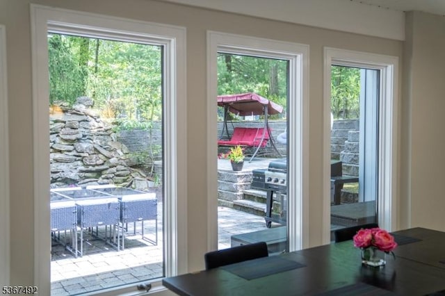 17 Glenwood Rd, Colts Neck Twp, NJ 07722 - doorway featuring healthy amount of natural light