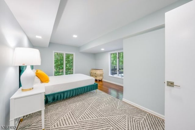 17 Glenwood Rd, Colts Neck Twp, NJ 07722 - bedroom with multiple windows, recessed lighting, and wood finished floors