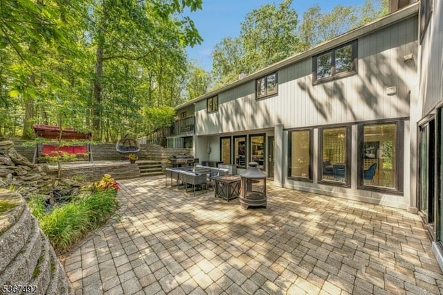 17 Glenwood Rd, Colts Neck Twp, NJ 07722 - view of patio featuring outdoor lounge area