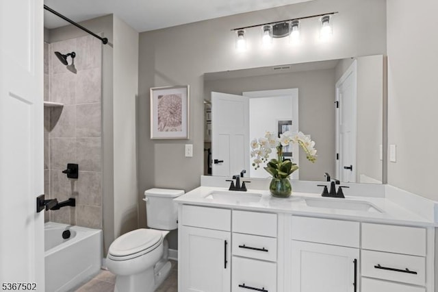 14 Glacier Way, Union Twp, NJ 08867 - full bathroom featuring double vanity and shower / bathtub combination