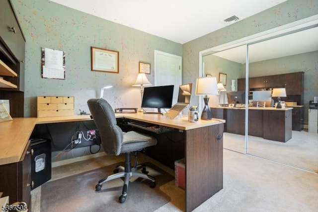 20 Scenic Dr, Fredon Twp, NJ 07860 - office area featuring carpet flooring