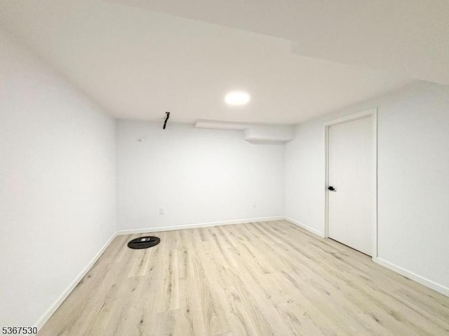 197 Riva Dr, Mansfield Twp, NJ 07840 - finished below grade area featuring wood finished floors and recessed lighting
