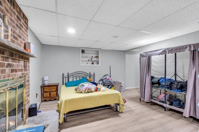 442 Stalevicz Ln, Rahway City, NJ 07065 - bedroom with wood finished floors and a paneled ceiling