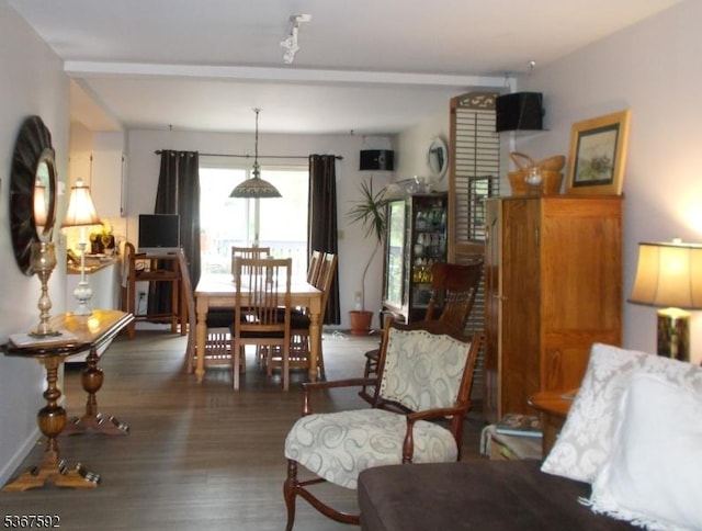 39 Stillwater Rd, Hardwick Twp, NJ 07825 - living room featuring wood finished floors and baseboards