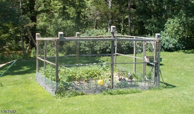39 Stillwater Rd, Hardwick Twp, NJ 07825 - exterior space featuring a yard and a vegetable garden