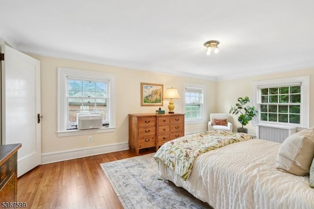 329 W End Rd, South Orange Village Twp, NJ 07079 - bedroom featuring hardwood / wood-style floors and baseboards