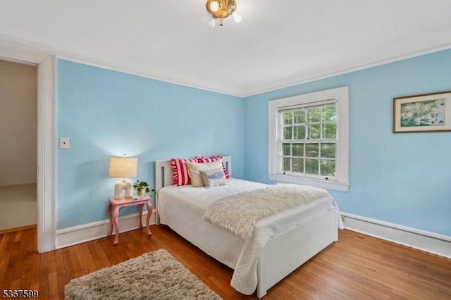 329 W End Rd, South Orange Village Twp, NJ 07079 - bedroom with wood finished floors and baseboards