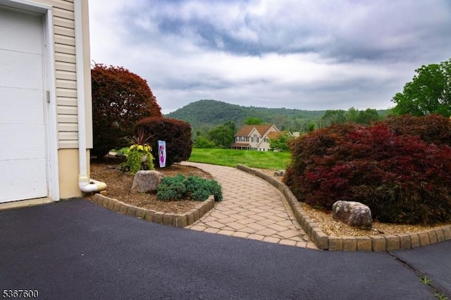 10 Links Ct, Sparta Twp, NJ 07871 - view of yard featuring a mountain view