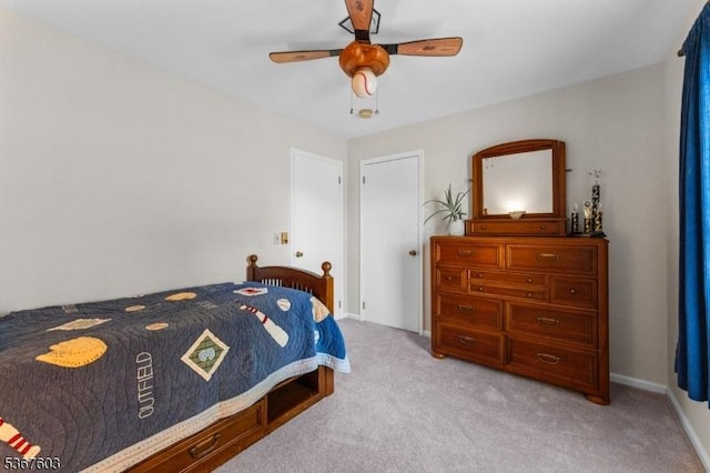 26 Ditmars Cir, Hillsborough Twp, NJ 08844 - bedroom with light carpet and ceiling fan