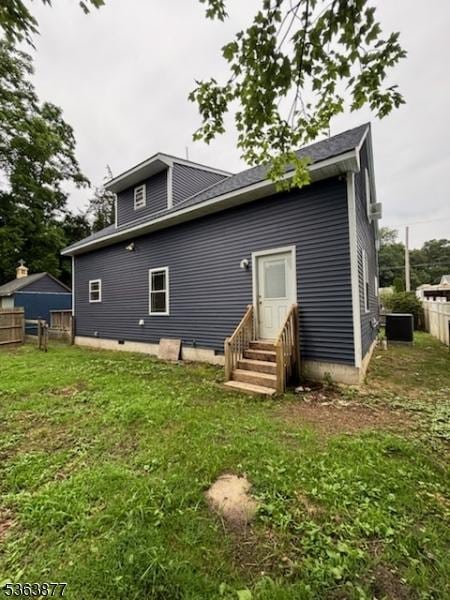 2 Sefel Ave, Plumsted Twp, NJ 08514 - rear view of property featuring entry steps