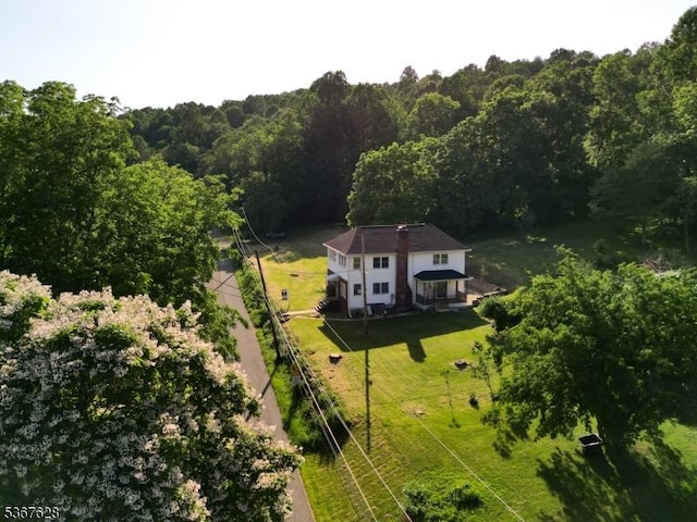 150 Buckley Ave, Oxford Twp, NJ 07863 - view from above of property featuring a forest