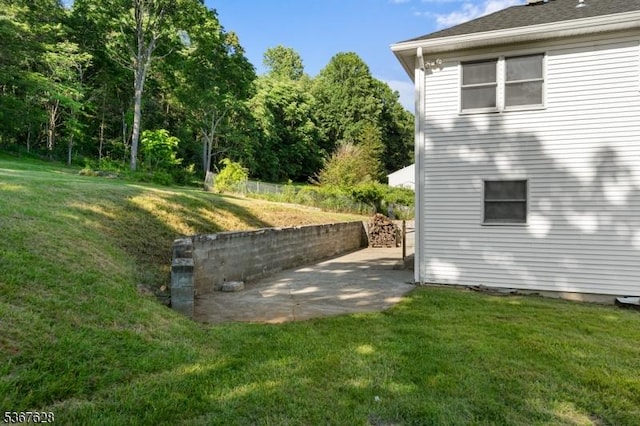 150 Buckley Ave, Oxford Twp, NJ 07863 - view of property exterior with a patio and a lawn