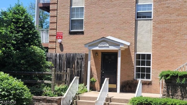 231 Vista Dr Unit 231, Hanover Twp, NJ 07927 - property entrance with brick siding
