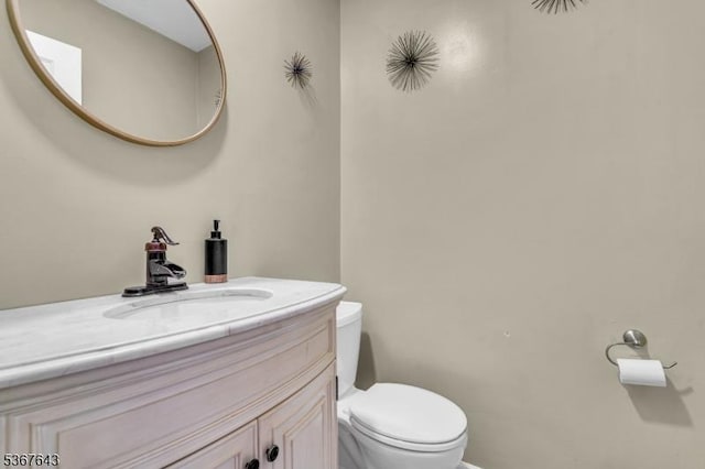 2 Angus Ln, Blairstown Twp, NJ 07825 - half bath featuring toilet and vanity