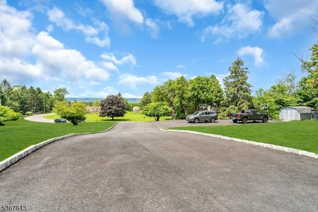 2 Angus Ln, Blairstown Twp, NJ 07825 - view of asphalt road featuring curbs