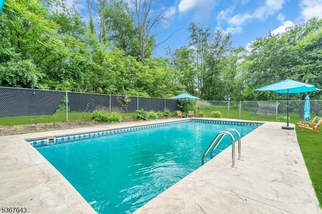 2 Angus Ln, Blairstown Twp, NJ 07825 - view of pool with a patio area