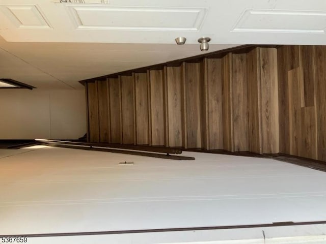116 Mapes Ave Unit 3, Newark City, NJ 07112 - staircase with wood walls
