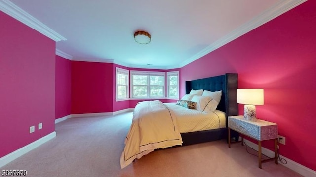 15 Poplar Ln, Chatham Twp, NJ 07928 - bedroom featuring carpet flooring and ornamental molding