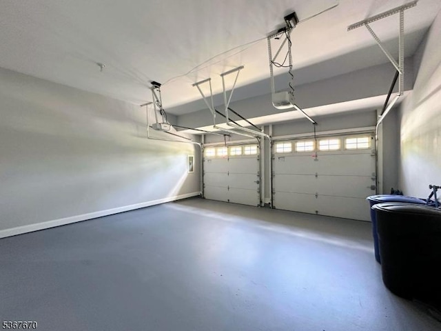 15 Poplar Ln, Chatham Twp, NJ 07928 - garage featuring a garage door opener