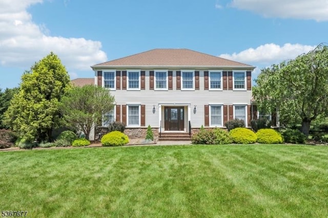 211 Woods End Dr, Bernards Twp, NJ 07920 - colonial inspired home with a front yard