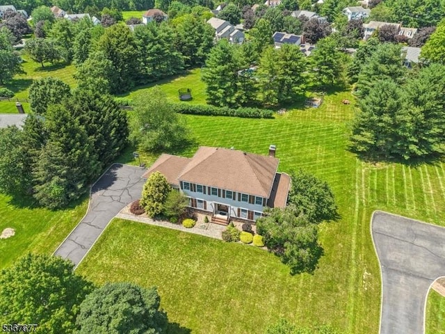 211 Woods End Dr, Bernards Twp, NJ 07920 - aerial view of property and surrounding area