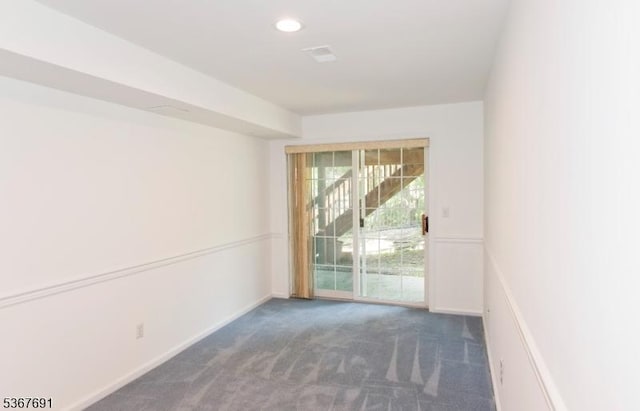 425 Diablo Ct, Mahwah Twp, NJ 07430 - spare room featuring carpet floors and recessed lighting