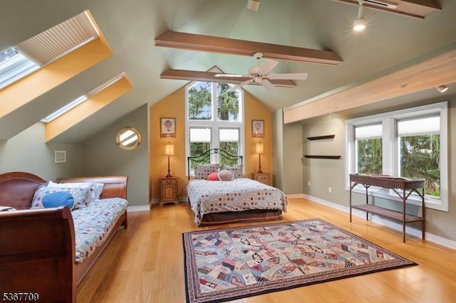 52 W Main St, Mendham Boro, NJ 07945 - bedroom with multiple windows and light wood-style floors
