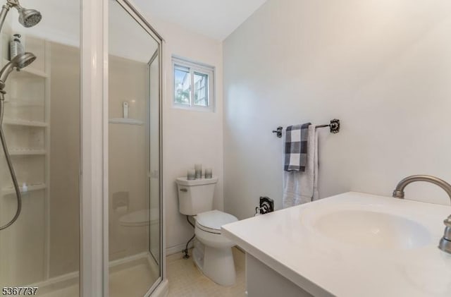 4 Orchid Pl, Clinton Twp, NJ 08833 - full bathroom with a stall shower, vanity, and tile patterned floors