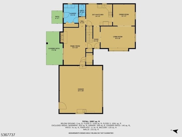 4 Orchid Pl, Clinton Twp, NJ 08833 - view of floor plan / room layout