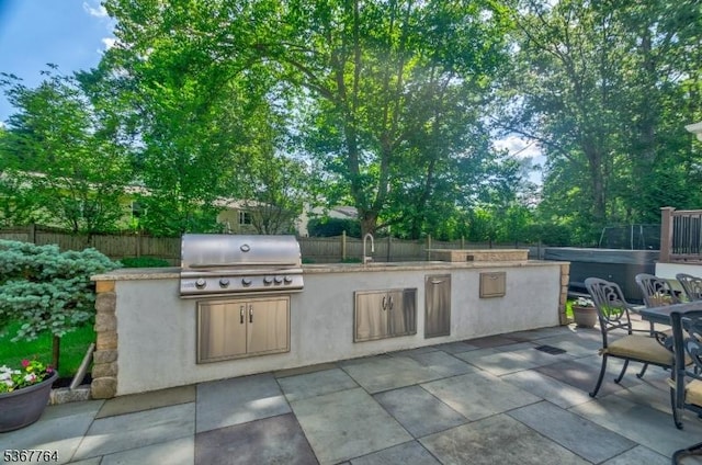 106 Woodbine Cir, New Providence Boro, NJ 07974 - view of patio / terrace with area for grilling