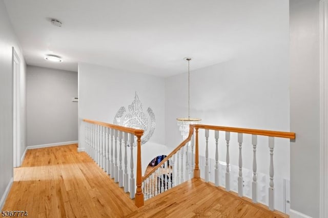 5 Peppermint Hill Rd, North Brunswick Twp, NJ 08902 - hall with an upstairs landing and wood finished floors