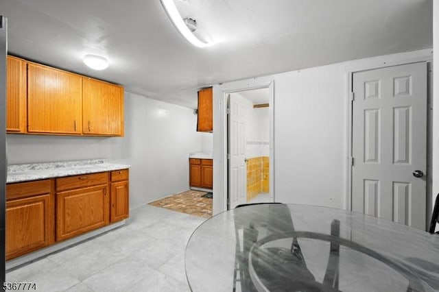 5 Peppermint Hill Rd, North Brunswick Twp, NJ 08902 - kitchen featuring brown cabinetry