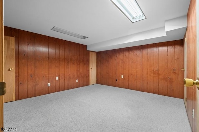 5 Peppermint Hill Rd, North Brunswick Twp, NJ 08902 - carpeted empty room with wood walls