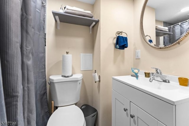 947 Boesel Ave, Manville Boro, NJ 08835 - bathroom featuring vanity and a shower with shower curtain