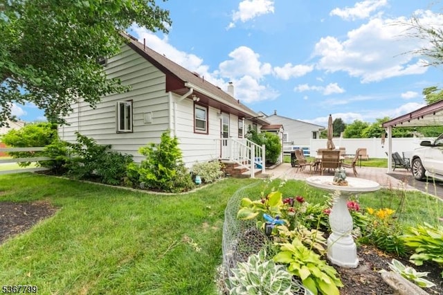 947 Boesel Ave, Manville Boro, NJ 08835 - view of yard featuring a patio