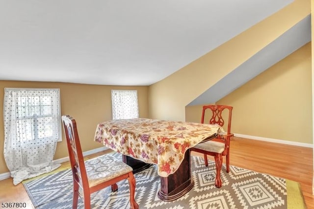 1705 Essex St, Rahway City, NJ 07065 - dining room featuring baseboards and wood finished floors