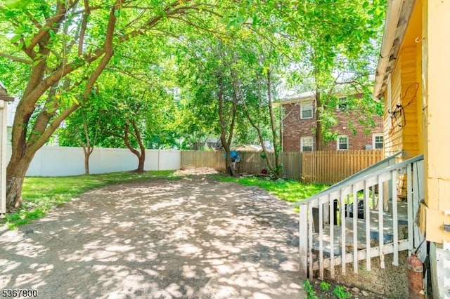 1705 Essex St, Rahway City, NJ 07065 - fenced backyard with a patio