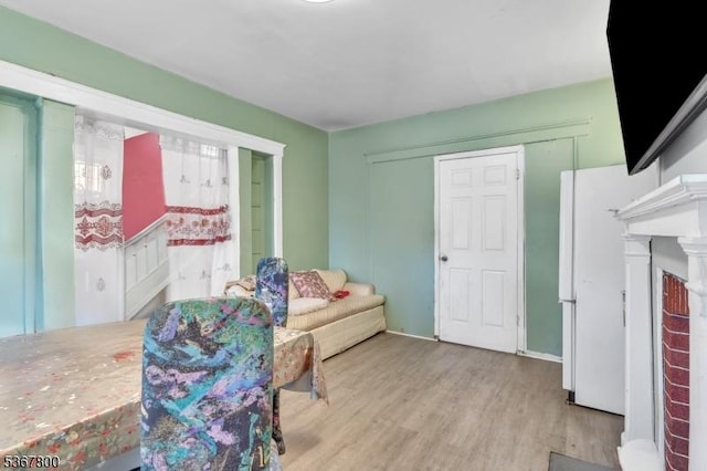 1705 Essex St, Rahway City, NJ 07065 - living area with wood finished floors