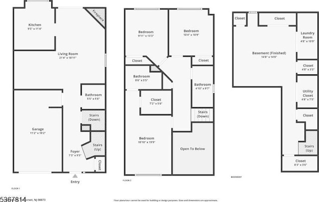 16 Edith Dr, Franklin Twp, NJ 08873 - view of room layout