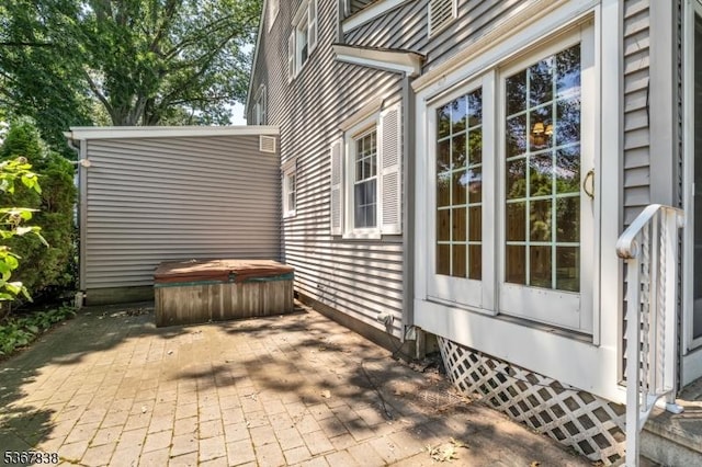 173 Raab Ave, Bloomfield Twp, NJ 07003 - view of patio / terrace with a hot tub