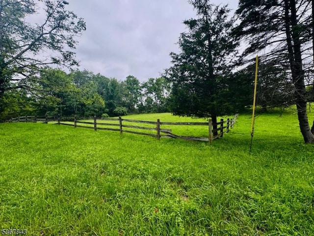 15 Plotts Rd, Hampton Twp, NJ 07860 - view of yard featuring a view of rural / pastoral area