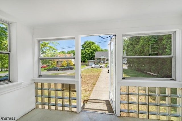 19 Pleasant View Ave, Washington Twp, NJ 07882 - doorway to outside with concrete flooring